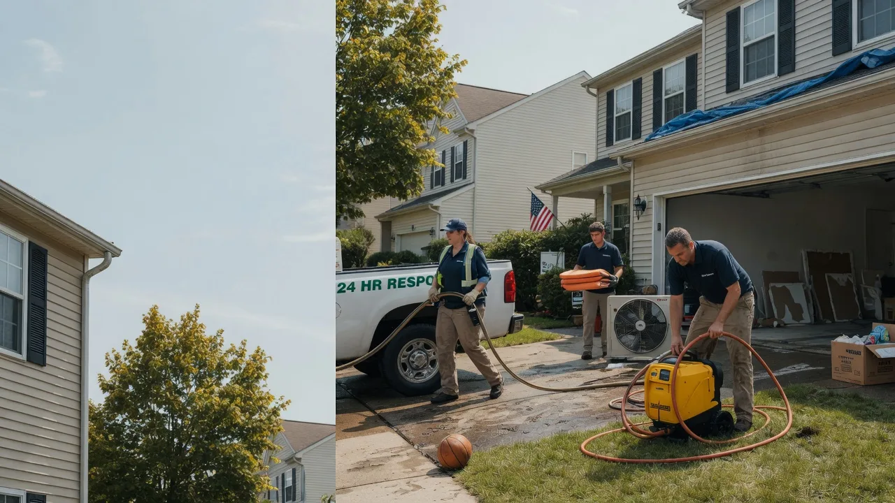 Emergency Water Damage Restoration in Fairbank, PA near me